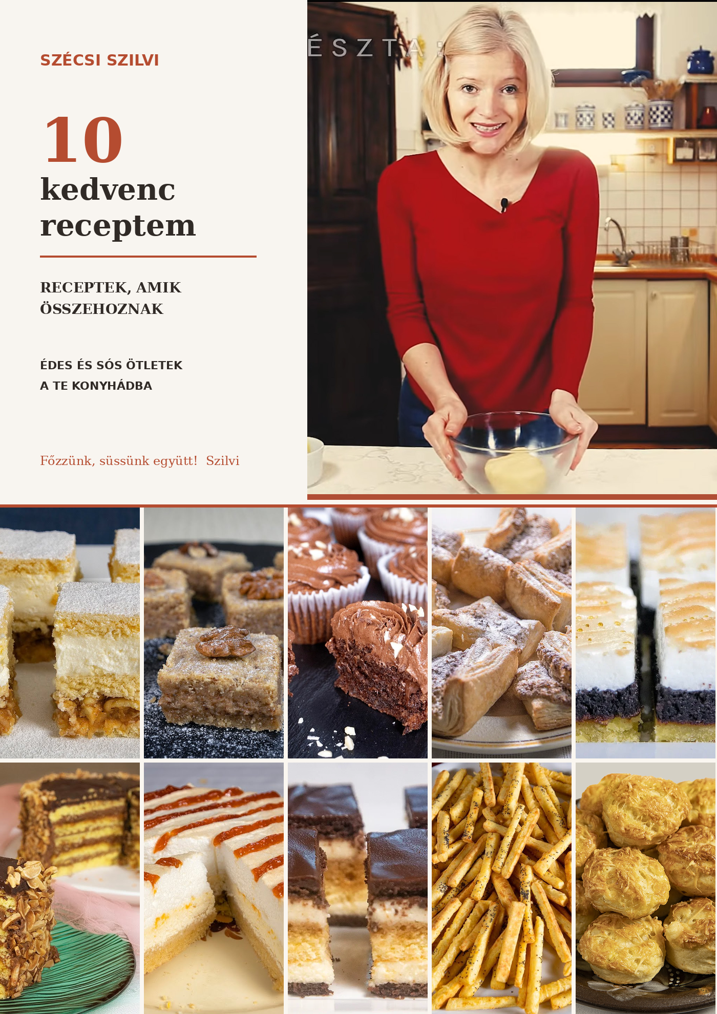 Szécsi Szilvi – 10 kedvenc receptem